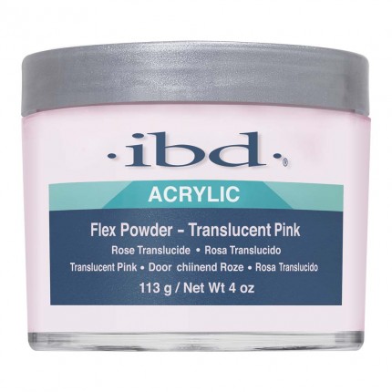 FLEX Translucent Pink 113g - IBD - ružový akrylový prášok