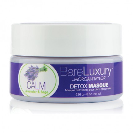 BareLuxury Calm Lavender & Sage Detox Masque 226g - MORGAN TAYLOR - levanduľovo šalviová detoxikačná maska