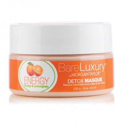 BareLuxury Energy Orange & Lemongrass Detox Masque 226g - MORGAN TAYLOR - detoxikačná maska pomaranč / citrónová tráva