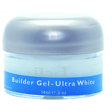 UV Builder Gel Ultra White 14ml - IBD ultra biely stavebný gél na nechty