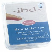 Natural tipy 9 - 50 ks - IBD - prirodzene pôsobiace tipy na nechty veľkosti 9
