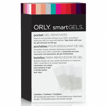 Pocket Removers 20ks - ORLY SmartGels - tampóny na odlakovanie